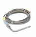 Thermocouple Type K Exposed Tip Exhaust Gas Temp 90 5mm dia. 76mm Probe Length 3m lead length