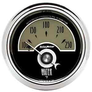 Cruiser AD Water Temperature Gauge 2-1/16" Electrical