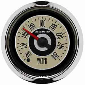 Cruiser Water Temperature Gauge 2-1/16" Electrical