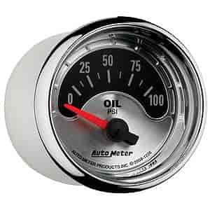 American Muscle Oil Pressure Gauge 2-1/16" Electrical