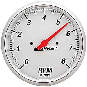 Arctic White Tachometer 5" Electrical