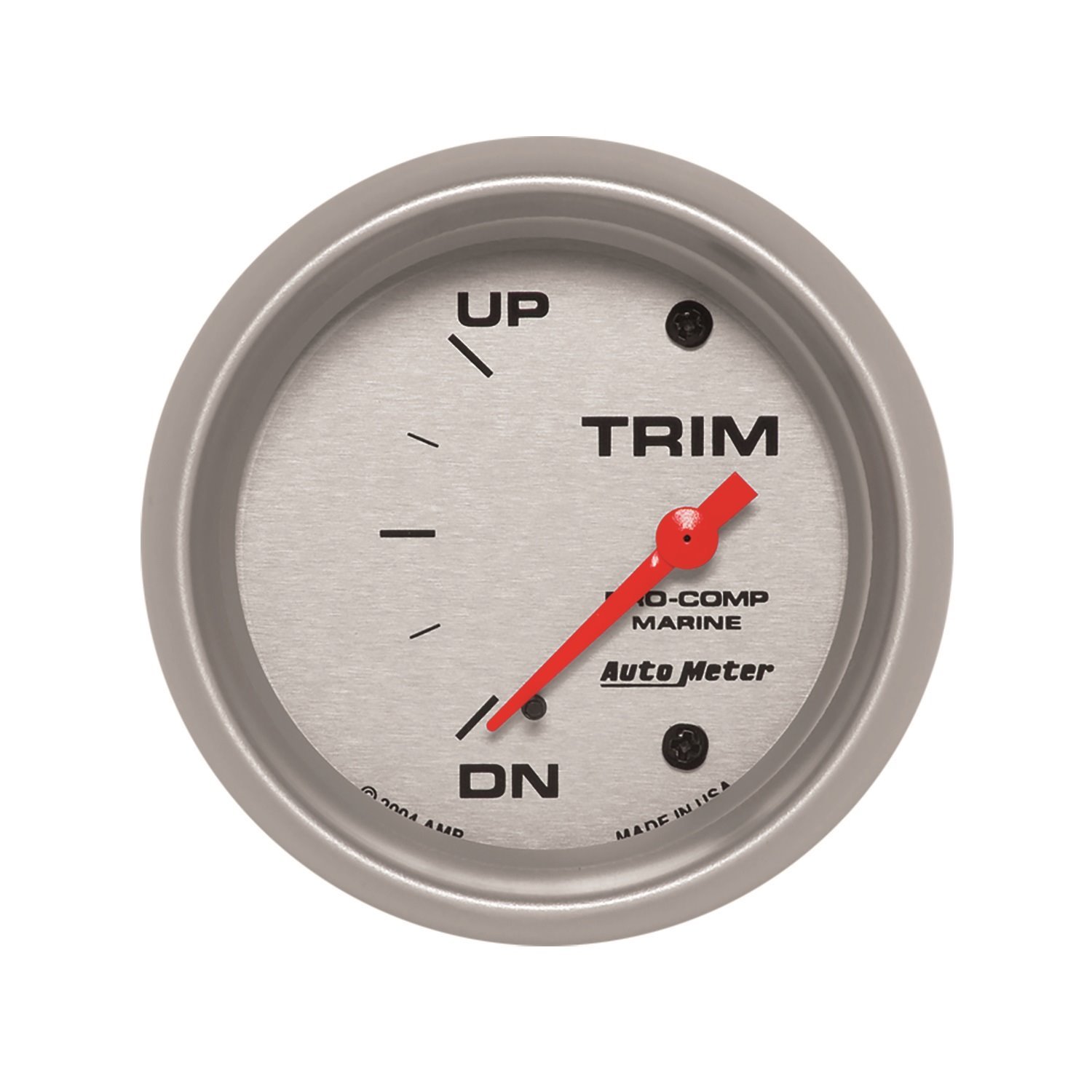Pro-Comp Ultra Lite Marine Trim Level Gauge Diameter: 2-5/8"