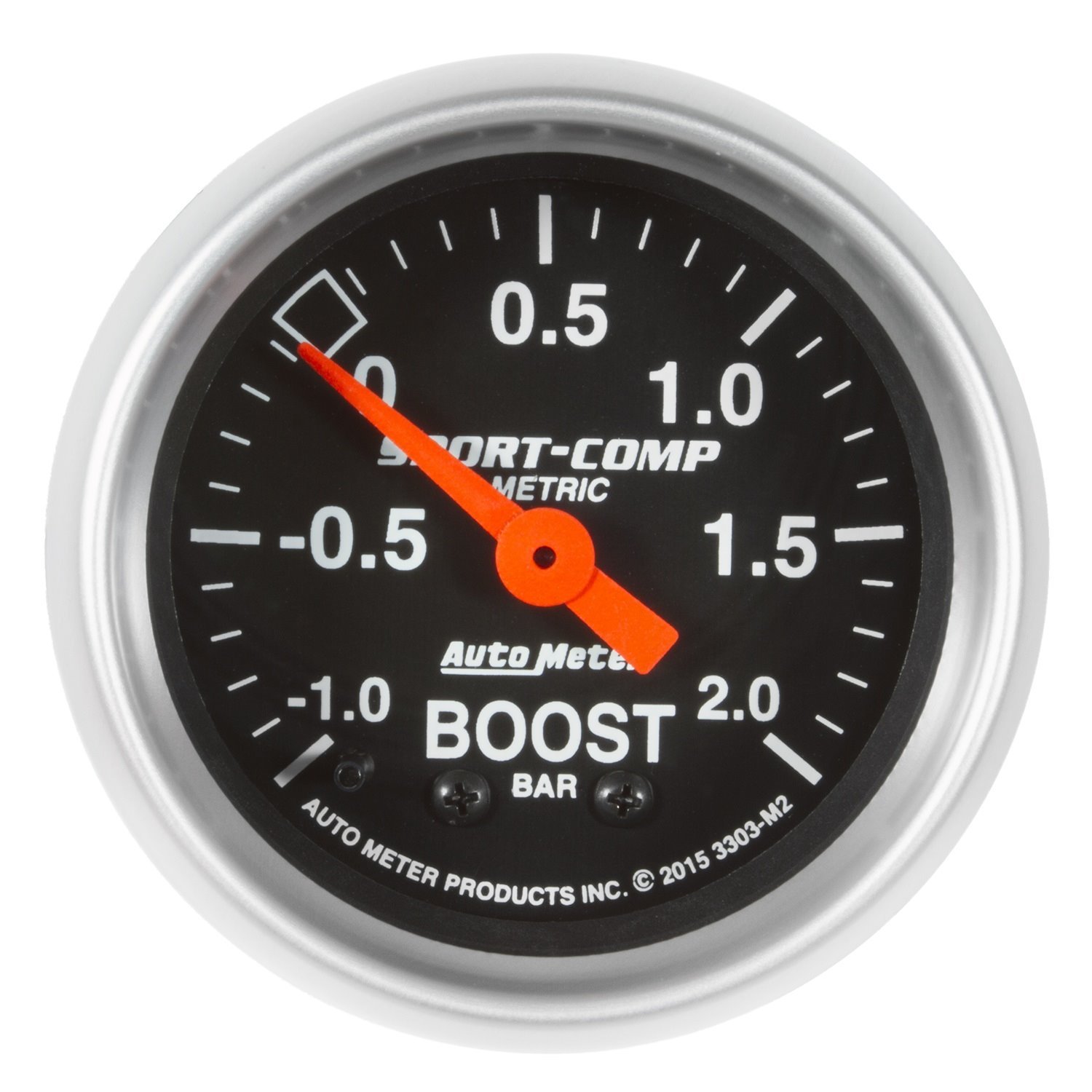 Sport-Comp Vacuum/Boost Gauge 2-1/16" Mechanical