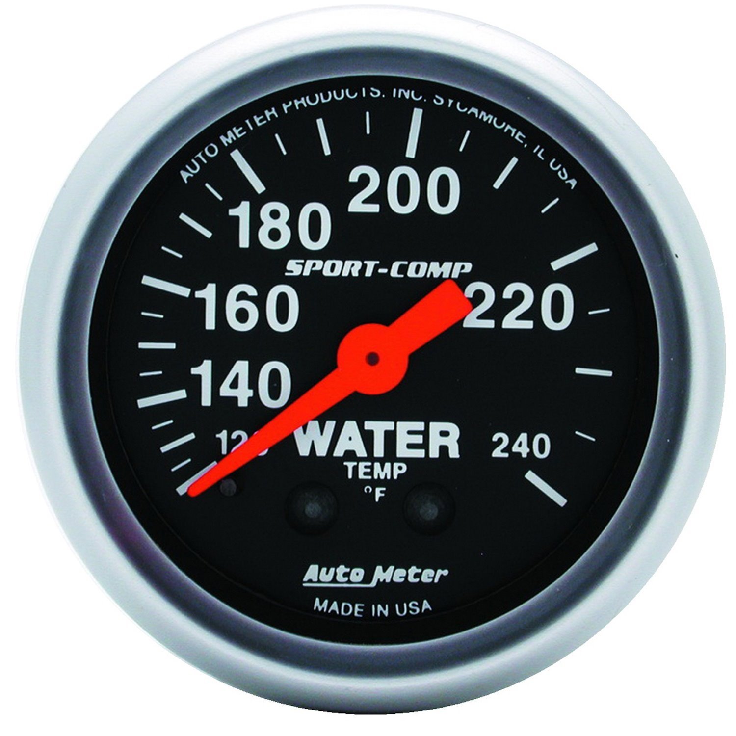 Sport-Comp Water Temperature Gauge 2-1/16" Mechanical