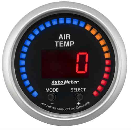 Sport-Comp Dual Channel Air Temperature Gauge 2-1/16"