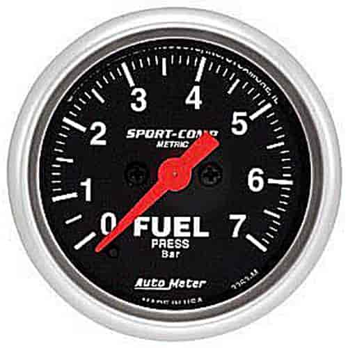 Sport-Comp Fuel Pressure Gauge 2-1/16" Electrical