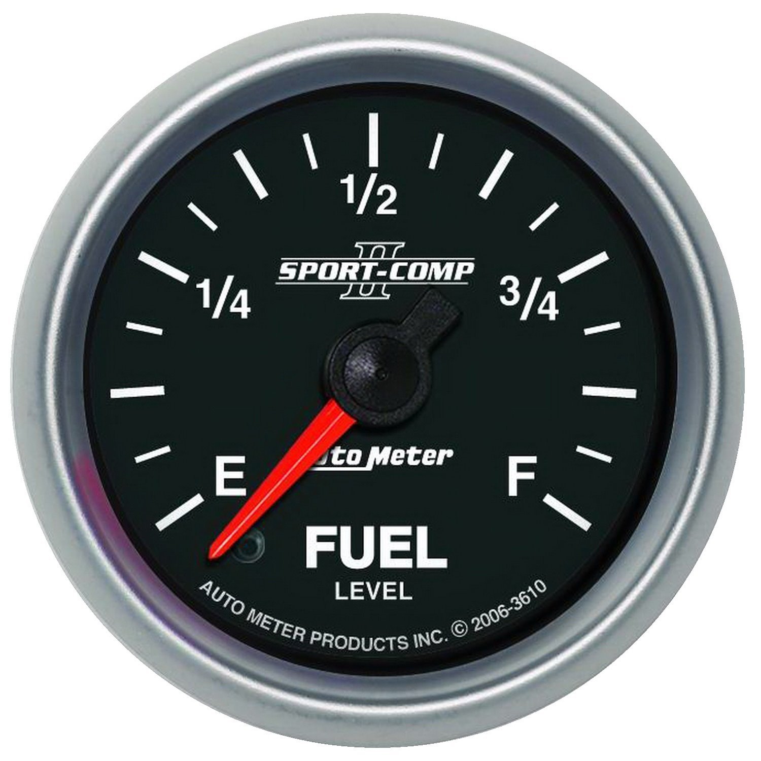 Sport-Comp II Fuel Level Gauge 2-1/16" Electrical (Full Sweep) 0-280 ohms