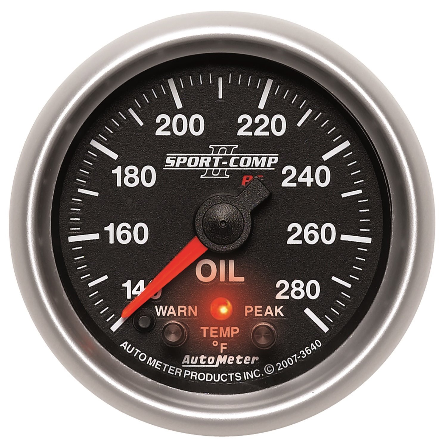 Sport-Comp II Oil Temperature Gauge 2-1/16" Electrical (Full Sweep)
