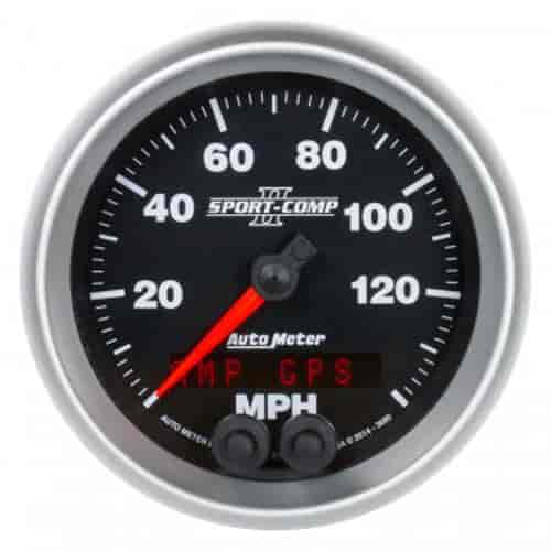 Sport-Comp II LED GPS Speedometer 3-3/8" Electrical