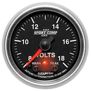 Sport-Comp II Voltmeter 2-1/16" Electrical (Full Sweep)