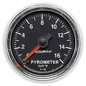 GS Series Pyrometer Gauge 2-1/16", Electrical (Full Sweep)