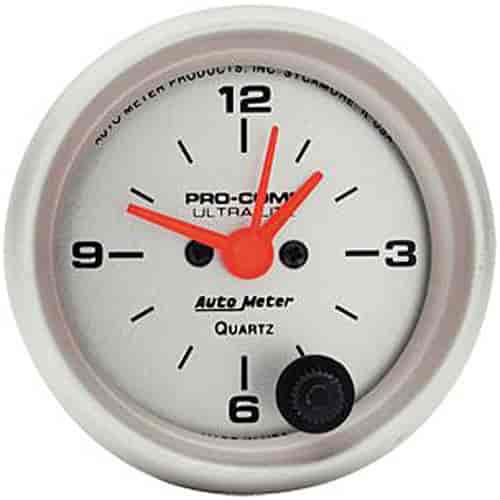 Ultra-Lite Clock 2-1/16" electrical