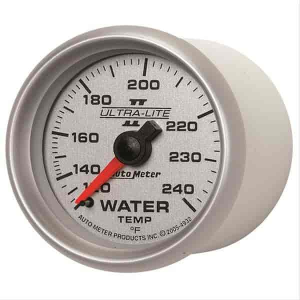 Ultra-Lite II Water Temperature Gauge 2-1/16" mechanical