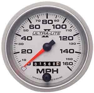 Ultra-Lite II Speedometer 3-3/8" mechanical, in-dash mount