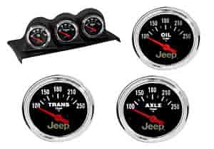 Triple Dash Pod Kit 2007-10 Jeep Wrangler JK