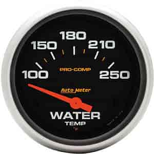 Pro-Comp Water Temperature Gauge 2-5/8" electrical