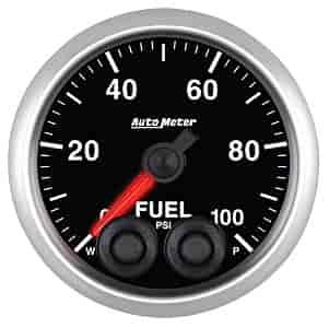 Elite Series Fuel Pressure Gauge 0-100 PSI
