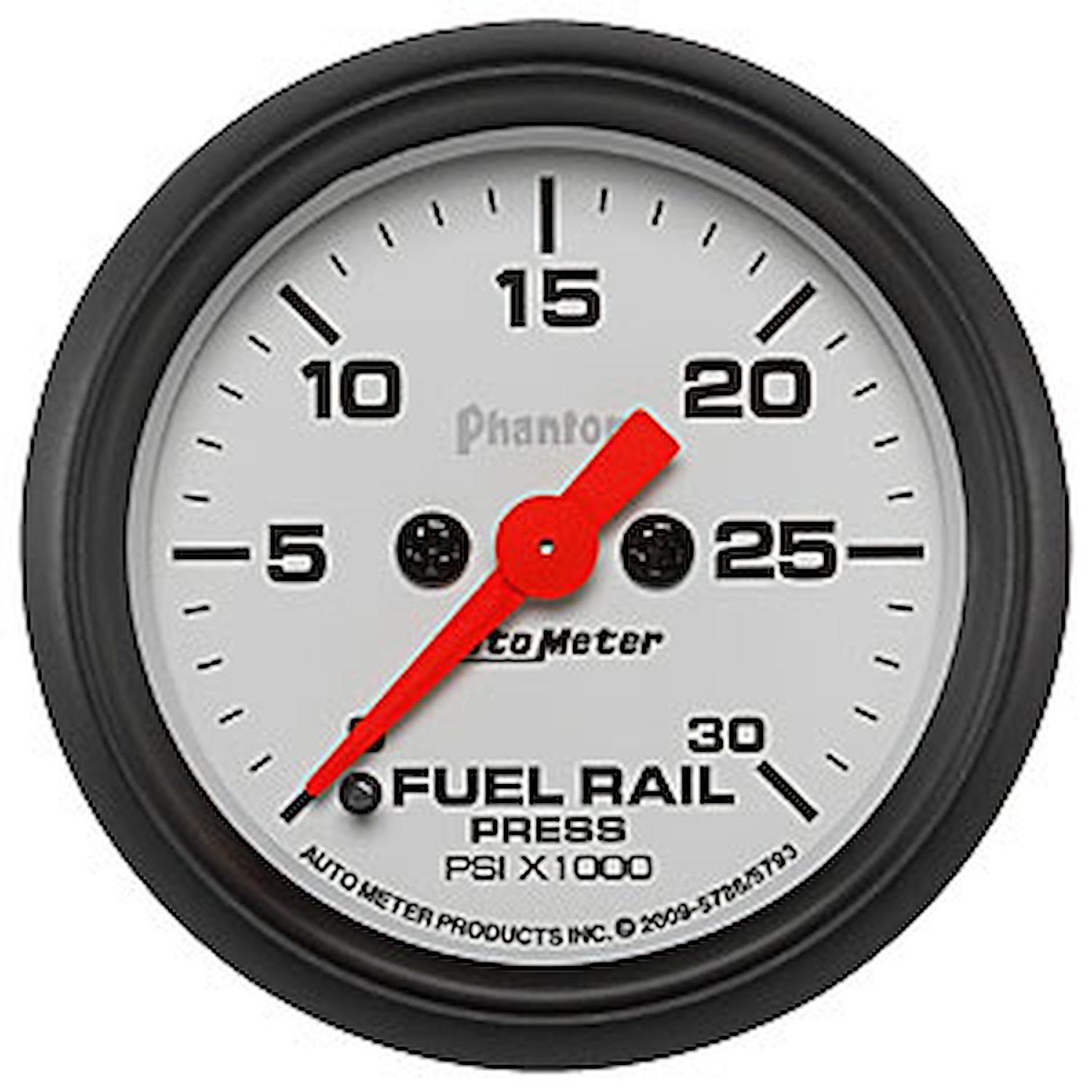 Phantom Diesel Fuel Rail Pressure Gauge 2-1/16" electrical