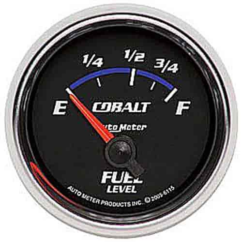 Cobalt Fuel Level Gauge 2-1/16" , electrical short sweep