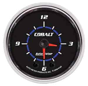 Cobalt Clock 2-1/16", electrical full sweep