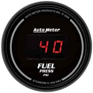 2-1/16" Sport-Comp Digital Fuel Pressure Gauge 0-100 psi