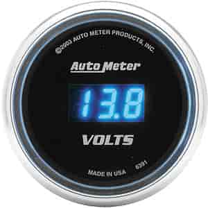 2-1/16" Cobalt Digital Voltmeter 8-18 volts