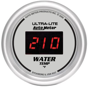 2-1/16" Ultra-Lite Digital Water Temperature Gauge 0° to 340° F