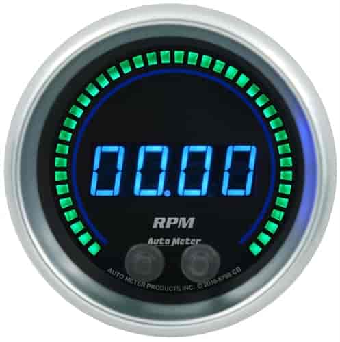 Cobalt Elite Digital Tachometer 3-3/8 in. [16,000 RPM]