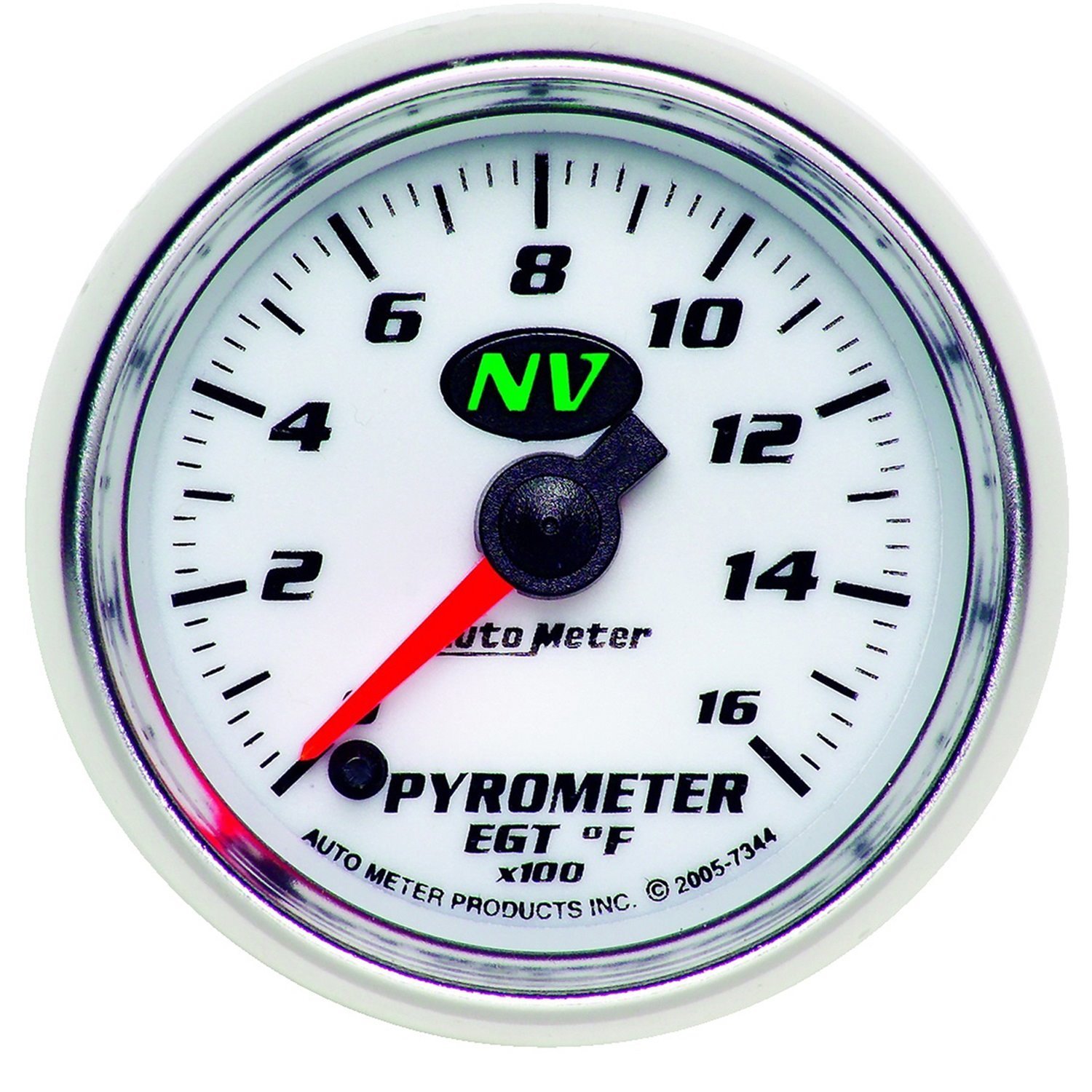 NV Pyrometer 2-1/16" , electrical full sweep