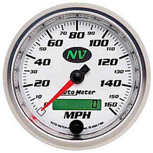 NV In-Dash Speedometer 3-3/8" , electrical full sweep