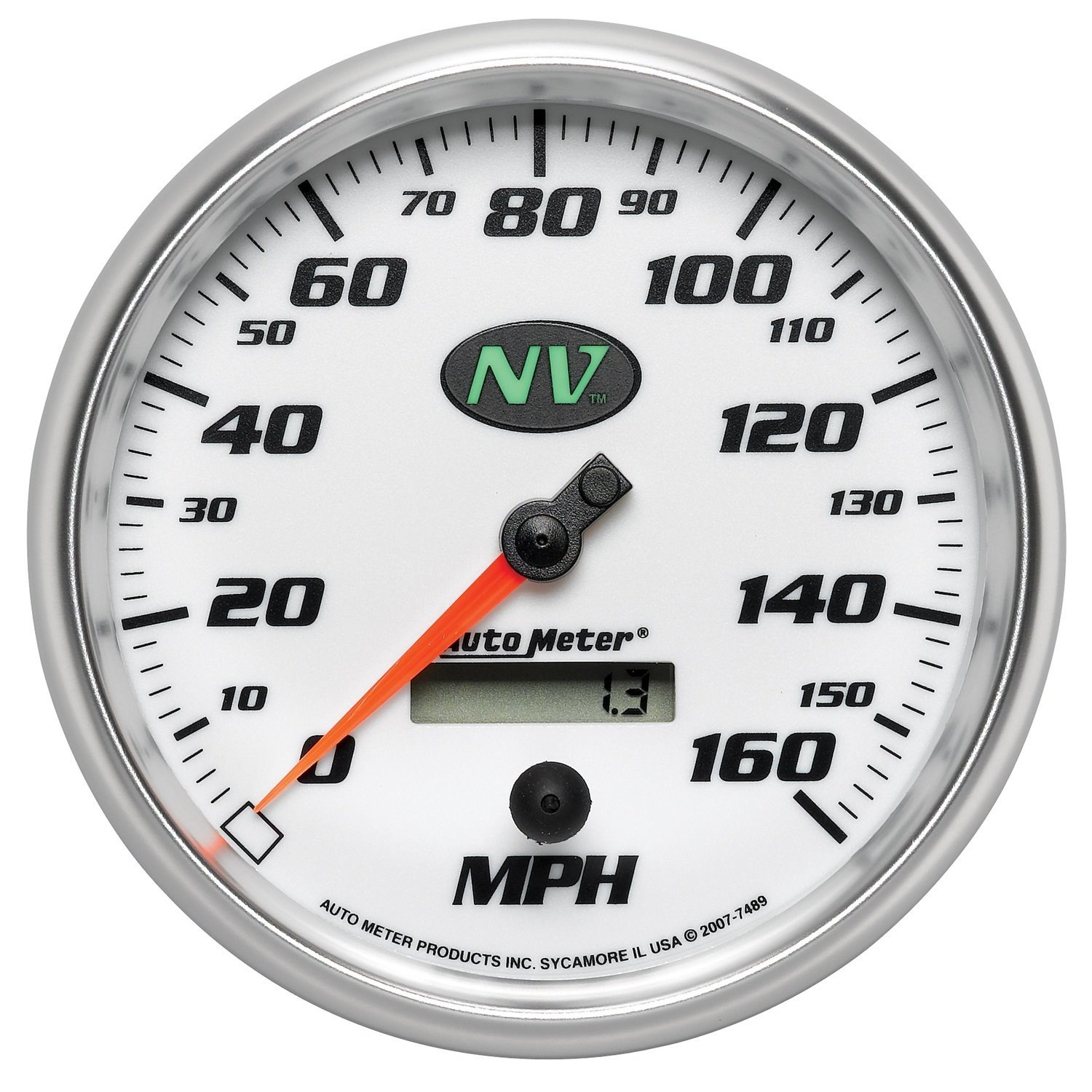 NV In-Dash Mount Speedometer 5" , electrical full sweep