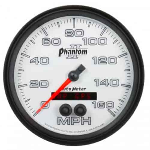 Phantom II LED GPS Speedometer 5" Electrical