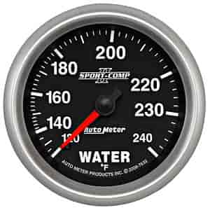 Sport-Comp II Water Temperature Gauge 2-5/8" Mechanical (Full Sweep)