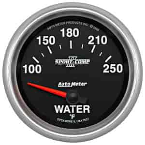 Sport-Comp II Water Temperature Gauge 2-5/8" Electrical (Short Sweep)