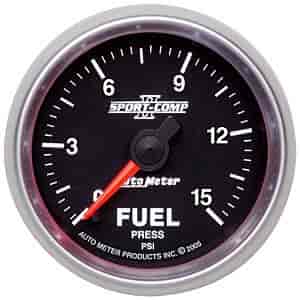Sport-Comp II Fuel Pressure Gauge 2-5/8" Electrical