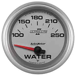 Ultra-Lite II Water Temperature Gauge 100°-250° F