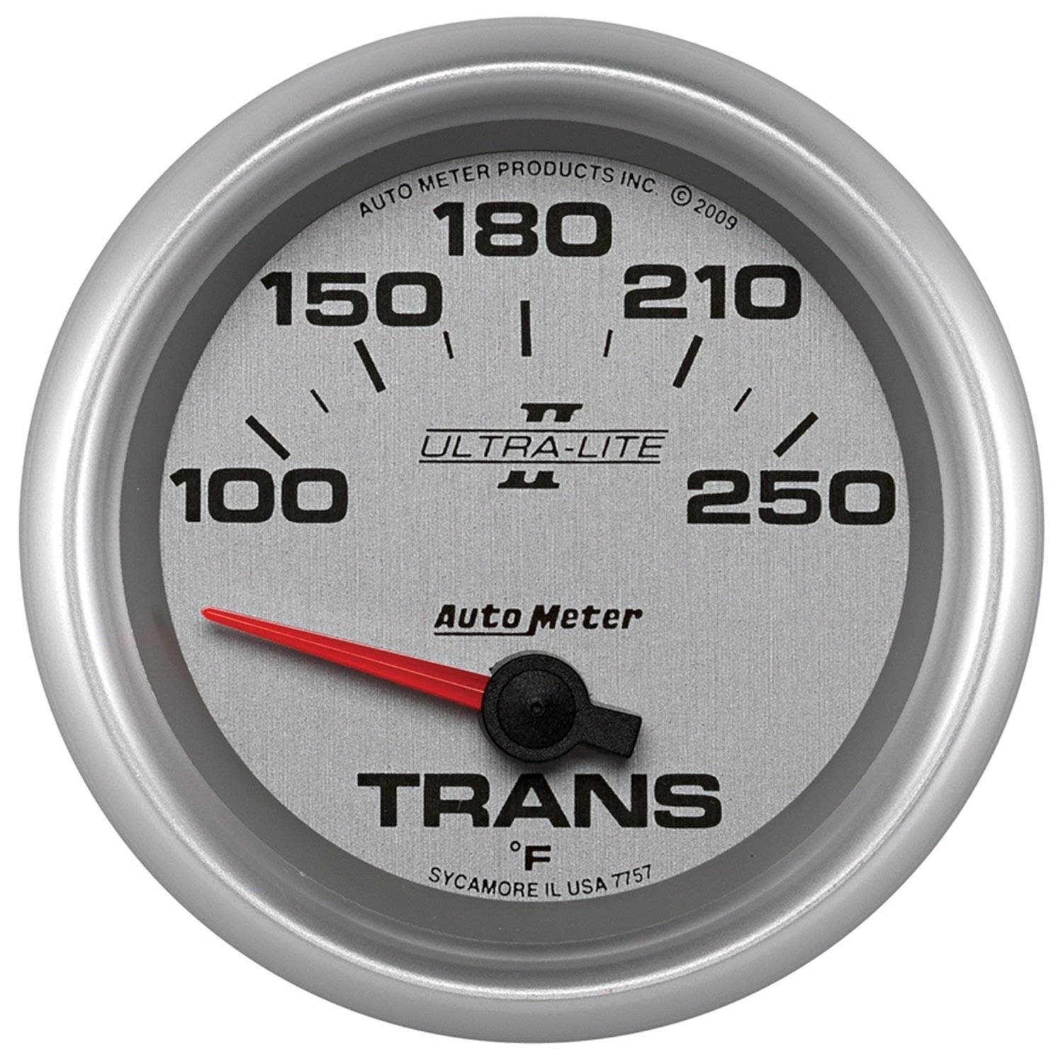 Ultra-Lite II Transmission Temperature Gauge 100°-250° F