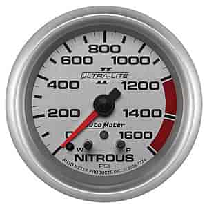 Ultra-Lite II Nitrous Pressure Gauge 0-1600 psi