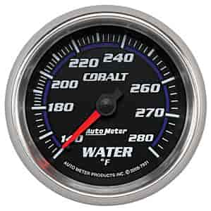 Cobalt Water Temperature Gauge 2-5/8" Mechanical