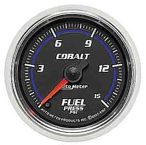Cobalt Fuel Pressure Gauge 2-5/8" Electrical