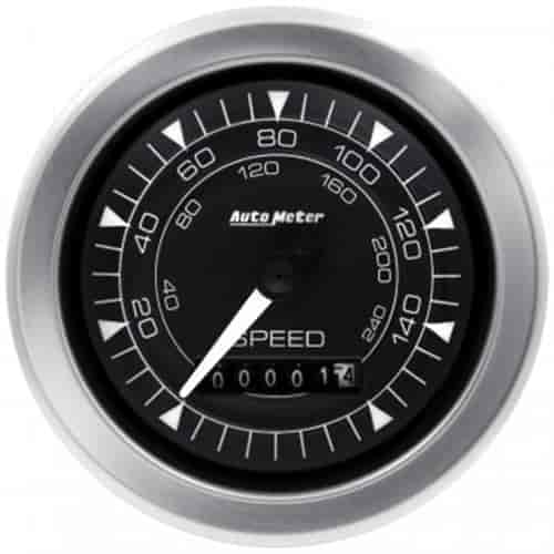 Chrono Series Speedometer Gauge w/LCD Odometer