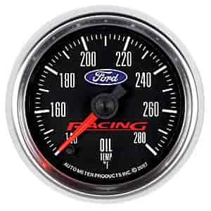 Auto Racing Licensed Products on Auto Meter 880079   Auto Meter Officially Licensed Ford Gauges
