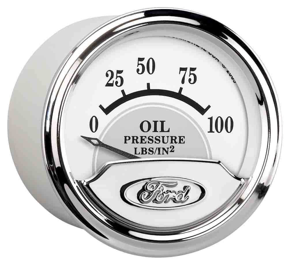 Ford Masterpiece 5-Piece Gauge Kit 3-1/8" Electrical Speedometer (160 mph)