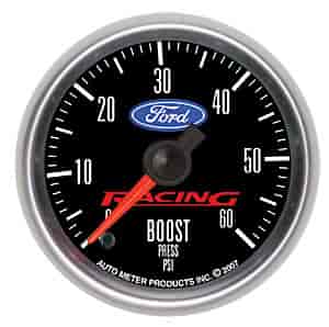 Officially Licensed Ford Boost Gauge 2-1/16" Mechanical (Full Sweep)