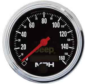 Officially Licensed Jeep Speedometer 3-3/8" Electrical