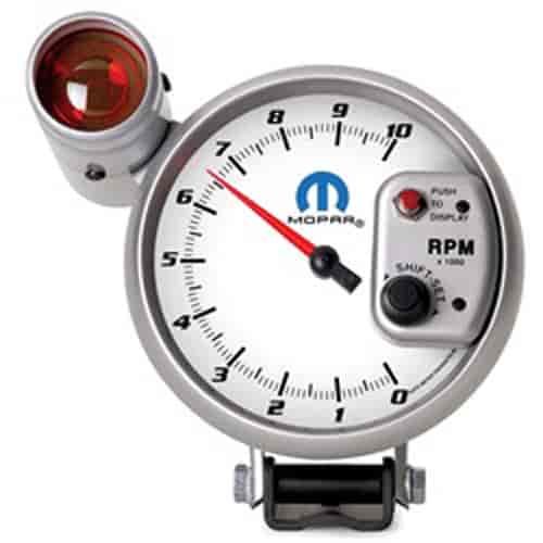 Officially Licensed Mopar Tachometer 5" Electrical with Shift Light
