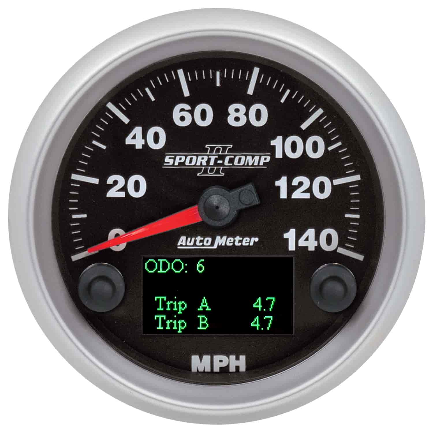Sport Comp II 3 3/8 in. Speedometer [FiTech Fuel Injection Only]