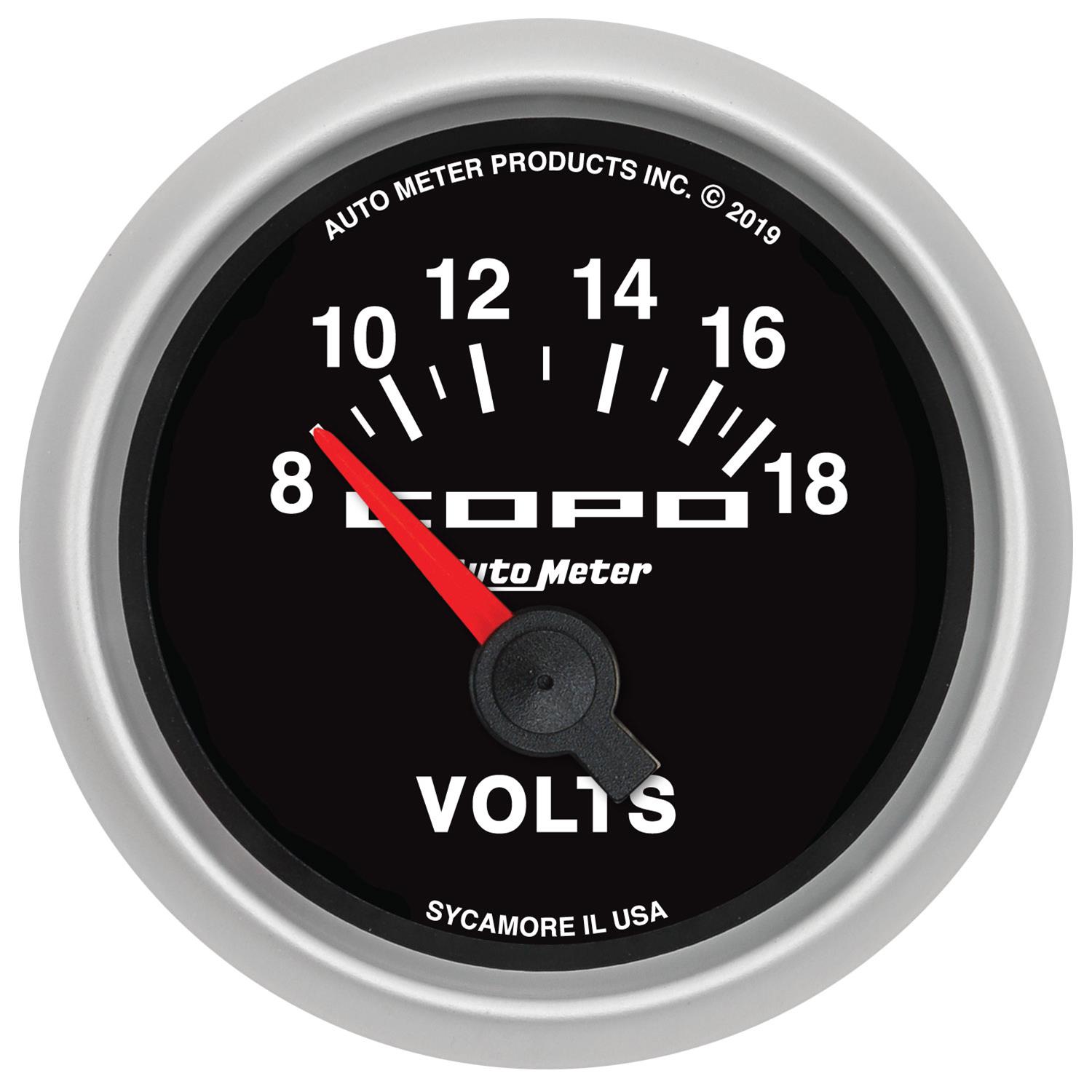 COPO Logo Voltmeter