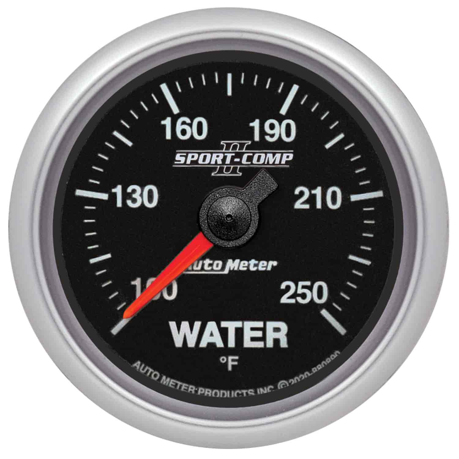 Sport Comp II 2 1/16 in. Water Temperature Gauge [FiTech Fuel Injection Only]