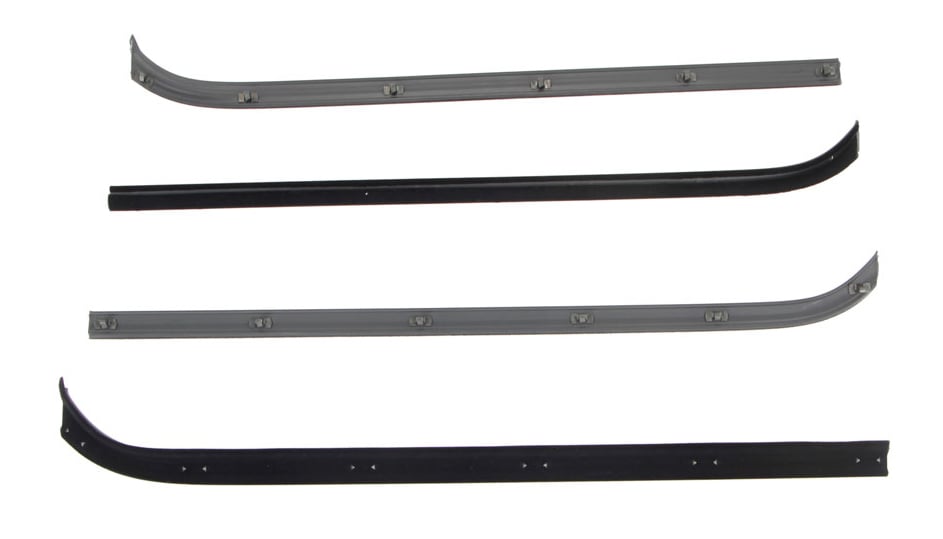 Front Door Beltline Window Felts for 1973-1979 Ford F-100, F-150, F-250, F-350 Trucks and 1978-1979 Ford Bronco